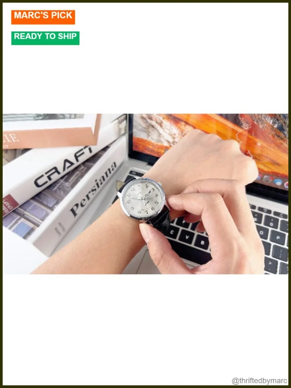 Luxury Analog Quartz Watch Men's Classic Leather Strap Day Date Water Resistant